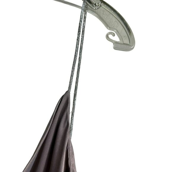 Zara Nude Sparkly Strap Slip Dress Rhinestone Strap Slip Size Small NWT - Picture 9 of 14